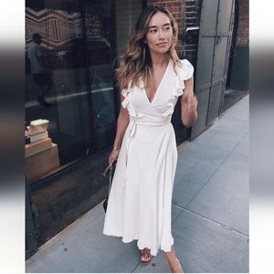 Subtropicalia Vera Dress in Cream Size S